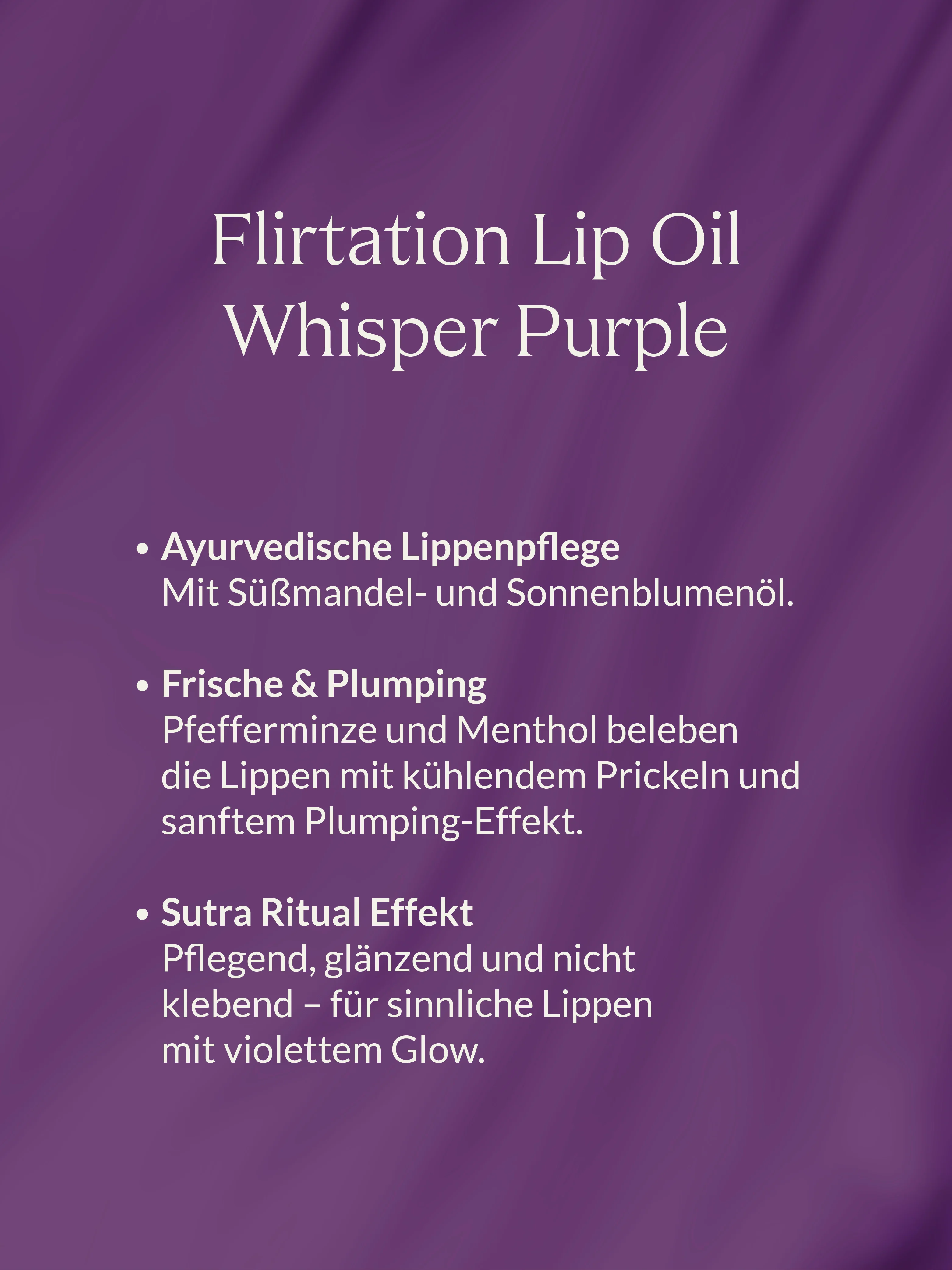 Lip Oil Whisper Purple - Image 7